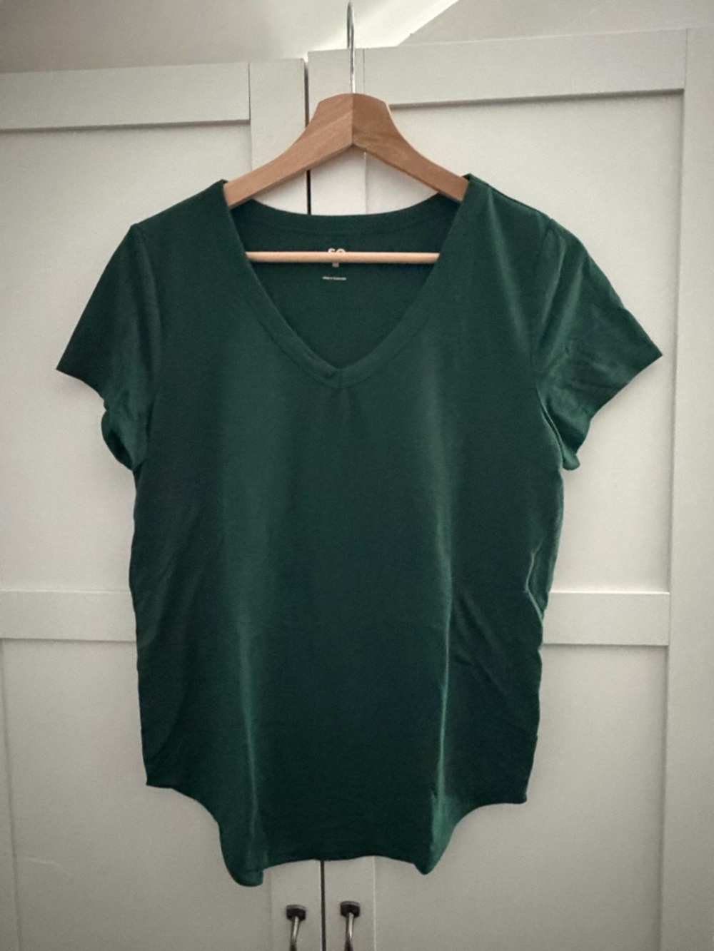 SO Emerald Green V-Neck Short Sleeve Tee